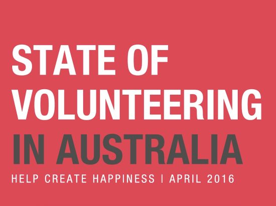 State of Volunteering in Australia